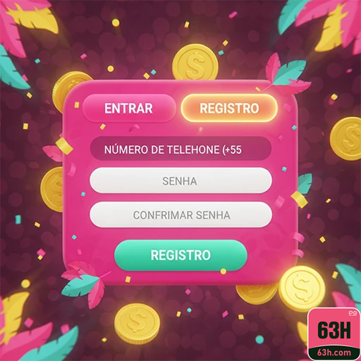 63h.com - acessar em simples página de login